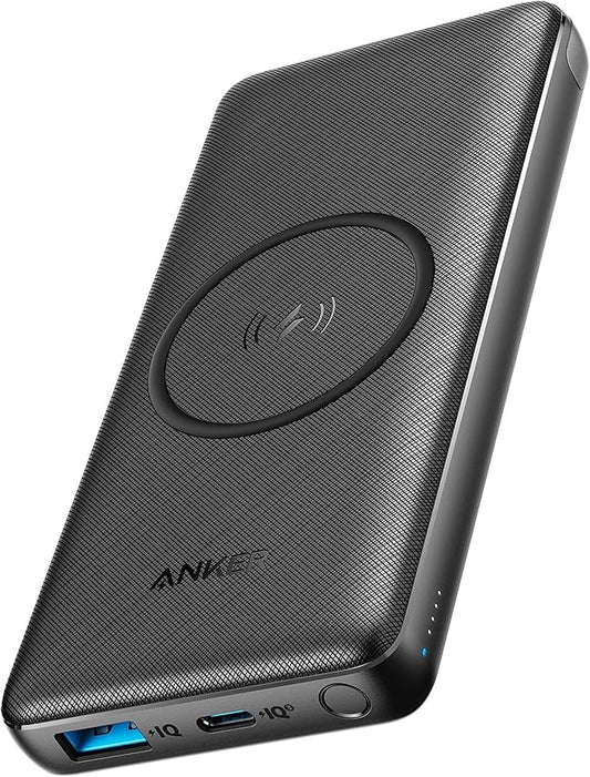 10,000mAh Wireless Power Bank with USB-C Fast Charging
