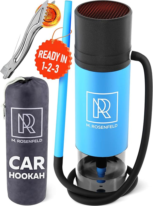 Compact Travel Hookah Set with Cup & Accessories