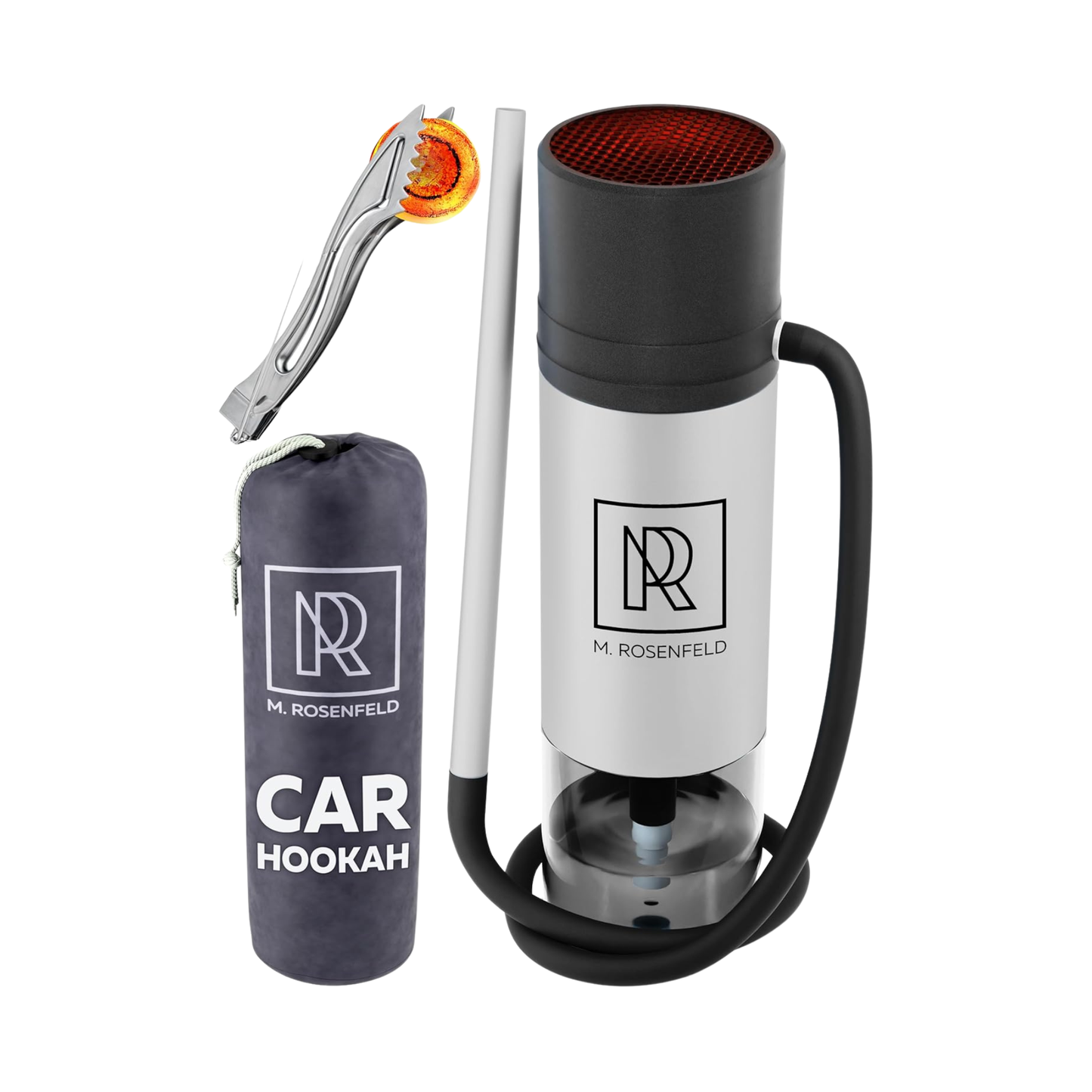 Compact Travel Hookah Set with Cup & Accessories