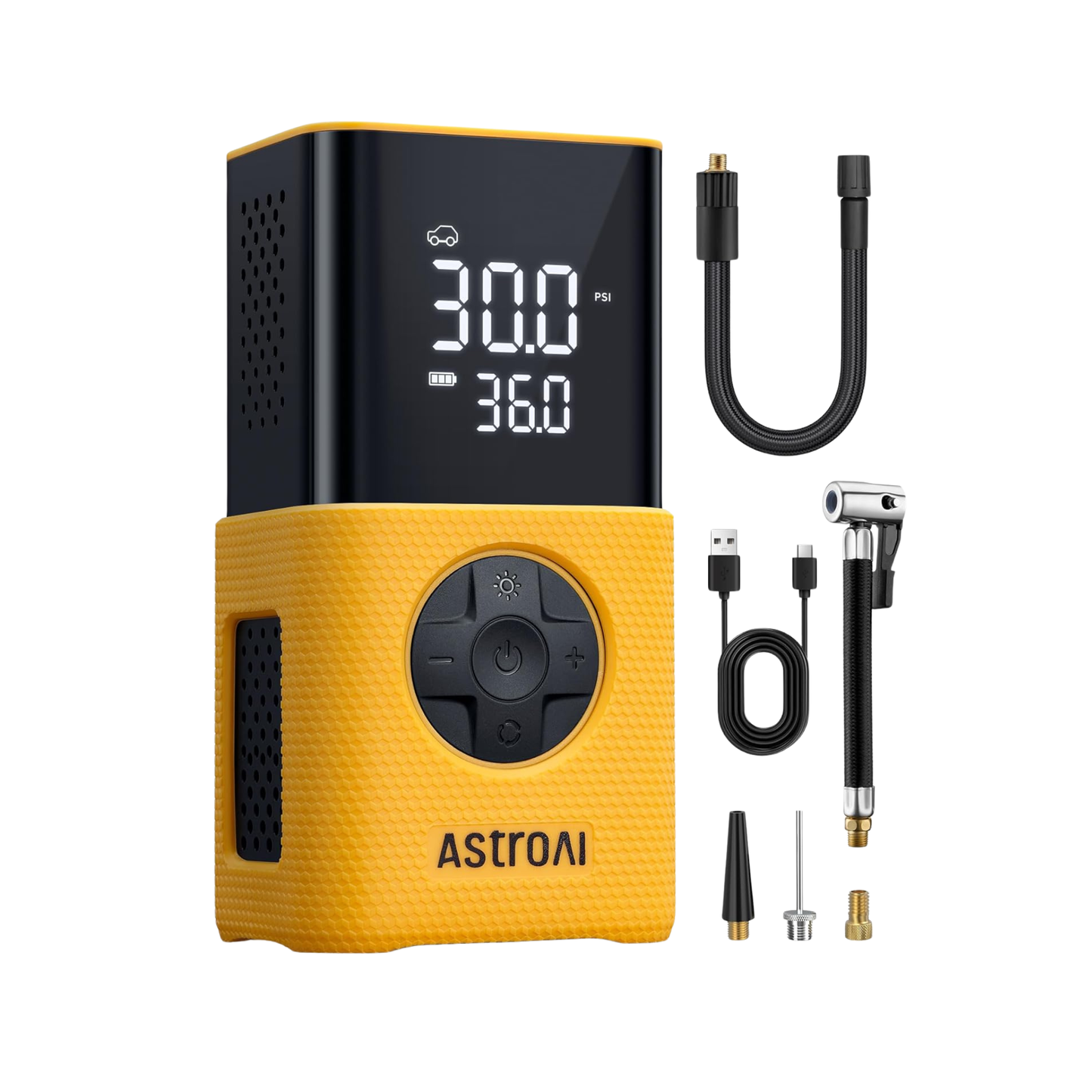 Portable Tire Inflator & Power Bank