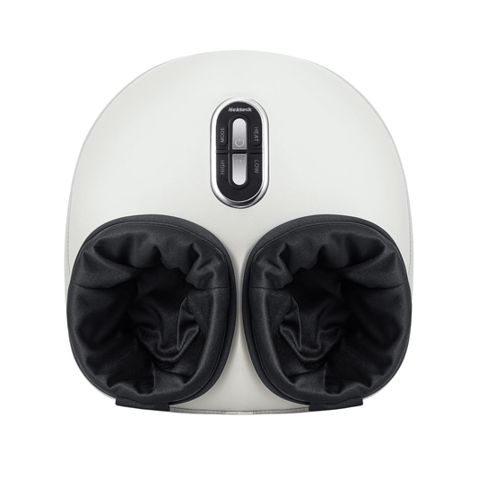 Multi-Functional Foot Massager with Heat and Deep-Kneading Rollers