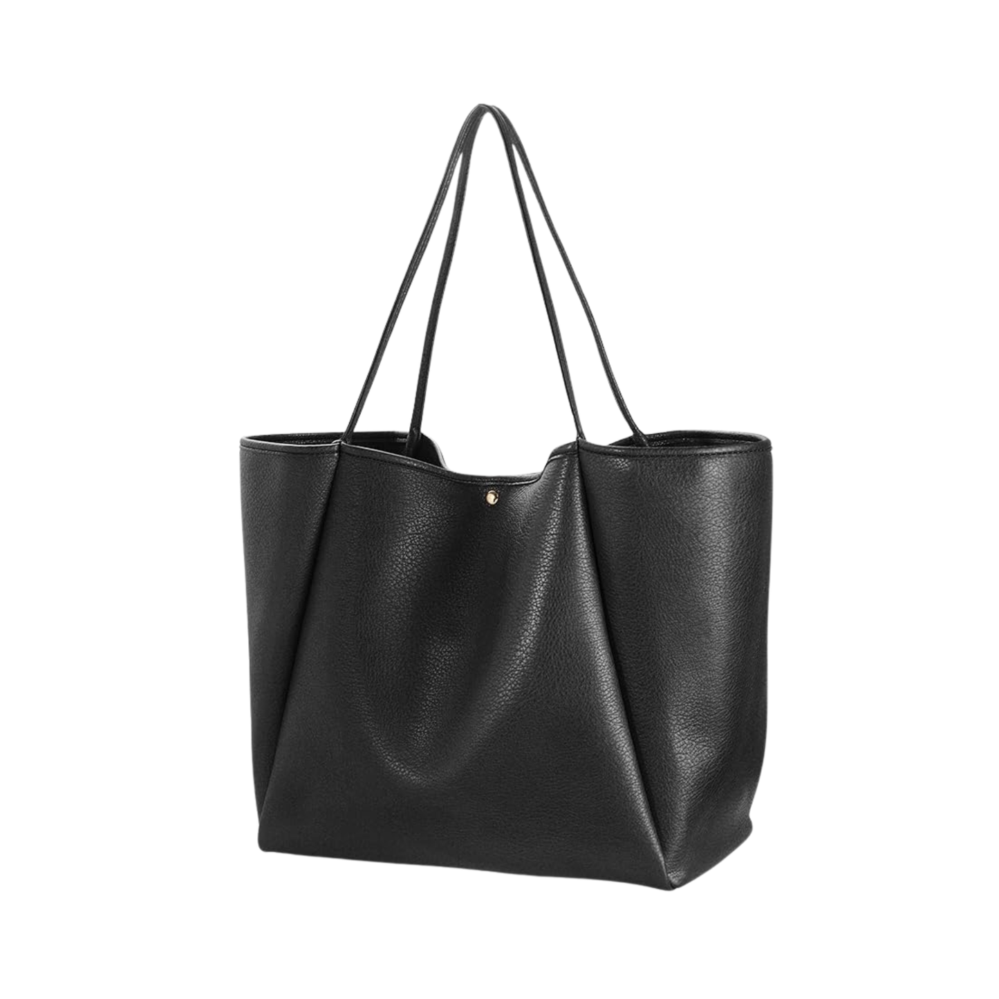 Oversize Leather Tote Women Weekender Bag