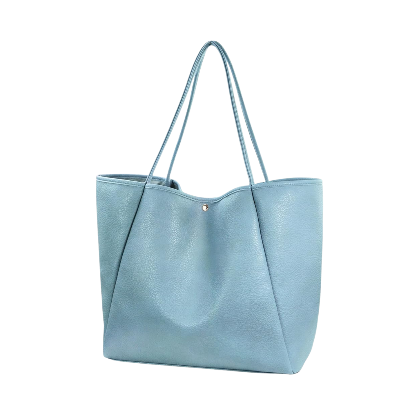 Oversize Leather Tote Women Weekender Bag