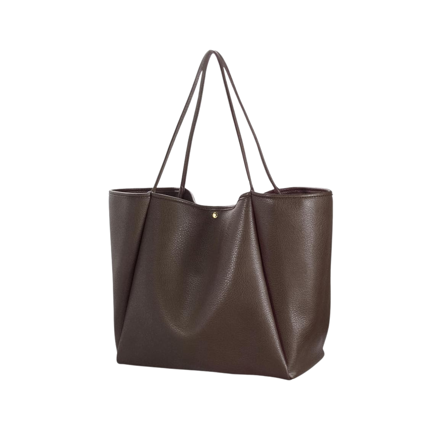 Oversize Leather Tote Women Weekender Bag