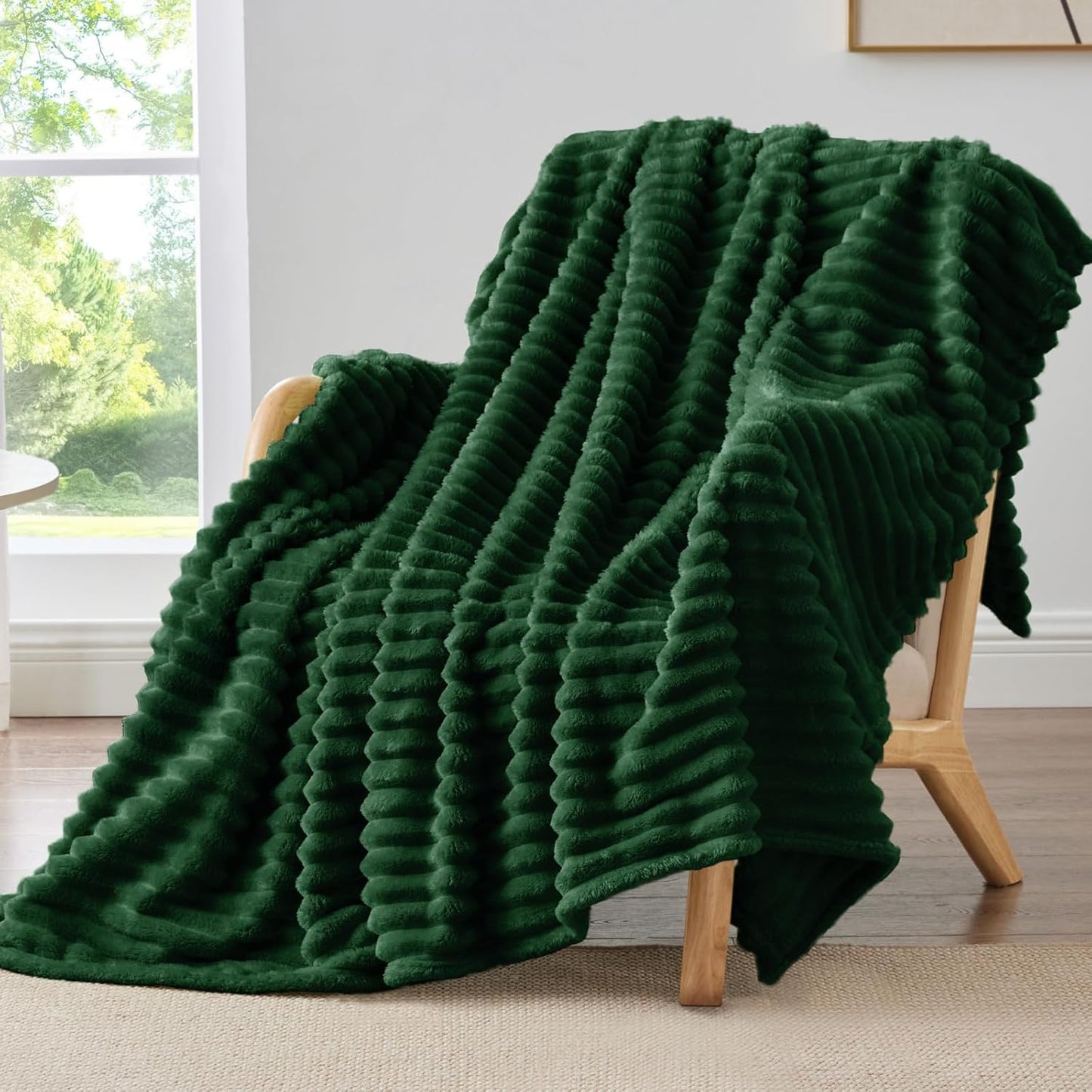 Warm & Fluffy Fleece Throw Blanket - 50" x 60"