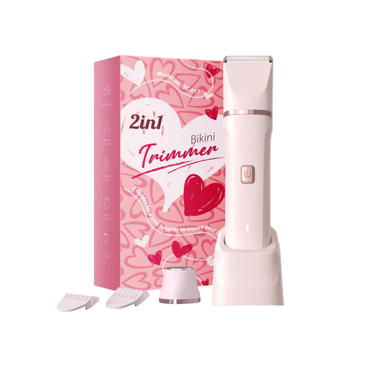 2-in-1 Women’s Electric Razor & Precision Trimmer