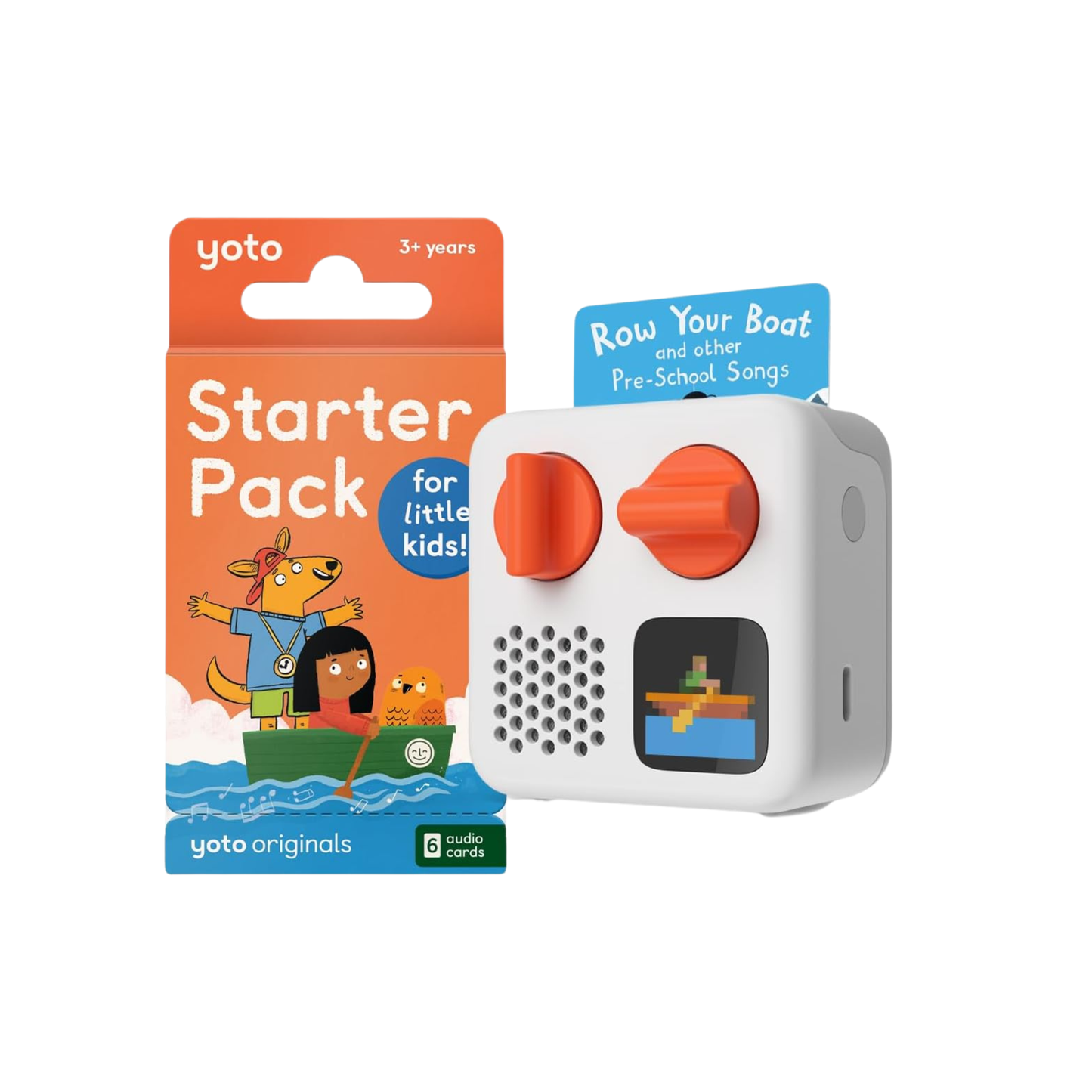 Yoto Mini Starter Pack Bundle – Screen-Free Audio Player for Kids